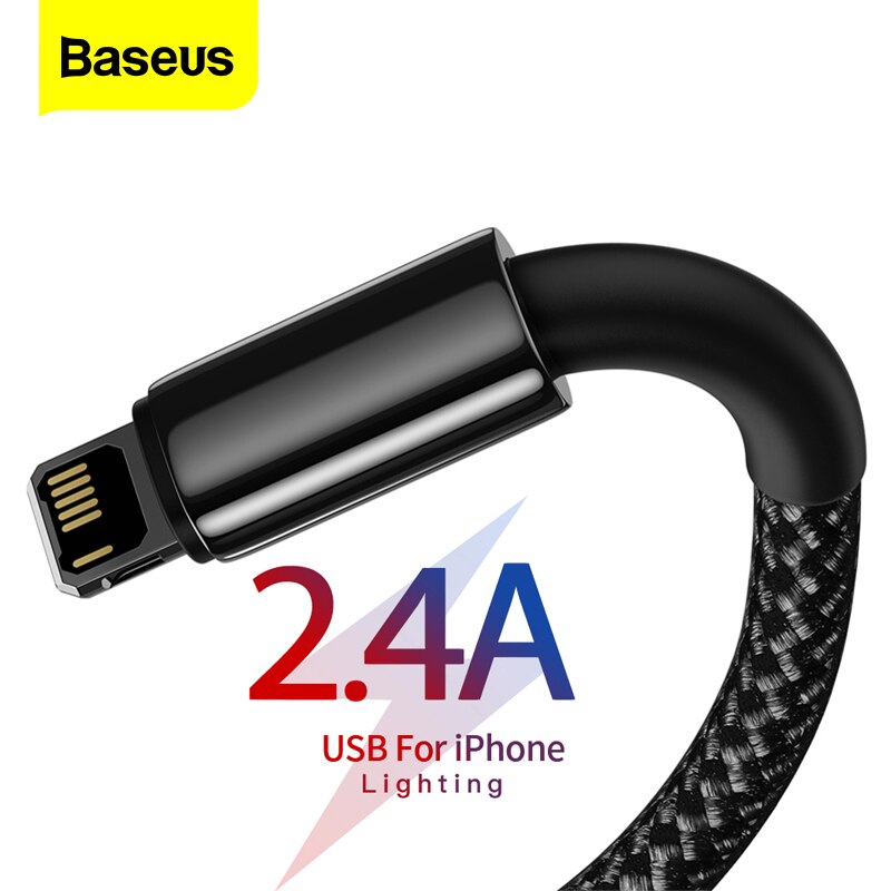 Baseus USB ̺ iPhone 13 12 11 Pro Max X XR XS 8..